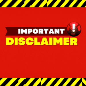 disclaimer (DMCA)