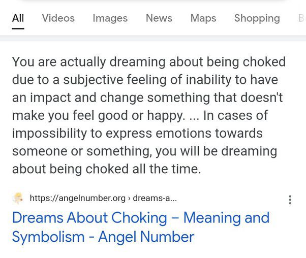 Dream About Choking: What Does It Mean?