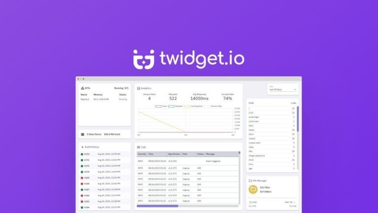 Twidget Io Lifetime Deal