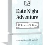 40 Date Ideas for Couples Date Night - Unique Scratch Off Date Night Card Games, Great As Couple Gifts for Boyfriend - Romantic Newlywed Wedding Anniversary Couples Valentines Day Gifts for Him, Her