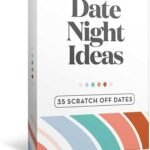 40 Scratch Off Date Night Ideas Cards, Romantic & Adventurous Engagement Couples Games Gifts, Anniversary Newlywed Wedding & Valentines Day Gifts for Him, Her, Boyfriend, Girlfriend, Husband Or Wife