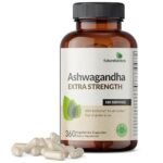 Ashwagandha Extra Strength Stress & Mood Support With Bioperine - Non Gmo Formula, 100 Vegetarian Capsules