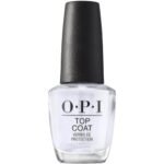 Opi Nail Lacquer Top Coat | Clear Nail Polish Top Coats | Chip Resistant, Fast Drying, High Shine, Protects Nails