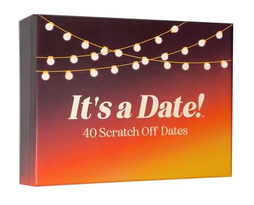 Romantic Couples Valentines Day Gifts for Her, Him - Fun & Adventurous Scratch Off Date Night Ideas Card Game - Birthday Gifts for Boyfriend, Girlfriend, Wife, Husband, Engagement Or Anniversaries