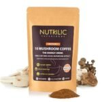 Ryze Mushroom Coffee | 6 Adaptogenic Mushrooms | Usda Organic | Instant Coffee | Mct Oil | Usa Grown | Better Energy, Focus, Digestion, Immunity | Cordyceps, Lion’S Mane, Turkey Tail | 30 Servings