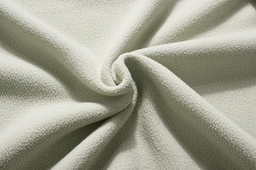 Men's Soft Polar Fleece Jacket with Pockets Lightweight Outd...