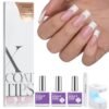 BTArtboxnails XCOATTIPS French Tip Nails - Long Square Nail ...