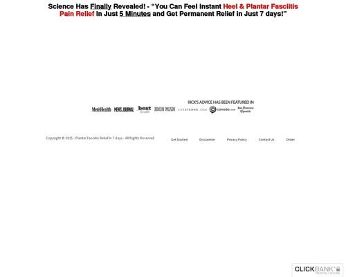 Home &mdash; Plantar Fasciitis Relief In 7 days