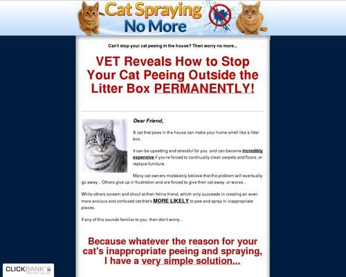 1741361768_1741361768_603_catspray-x400-thumb.jpg Cat Spraying No More - How to Stop Cats From Urinating Outside the Litterbox!