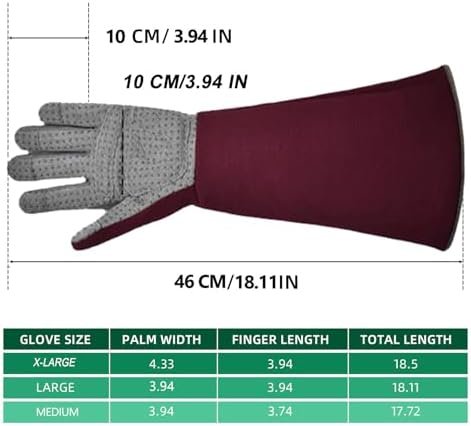 Gardening Gloves, Thorn Protective, Forearm Protection, Yard...