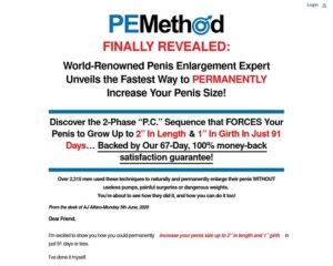 1742143845_pemethods-x400-thumb.jpg Get a Larger Penis with PEMethod - The #1 Rated Penis Exercise Program