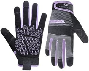 HANDLANDY Women Safety Work Gloves Utility Touch Screen Work... HANDLANDY Women Safety Work Gloves Utility Touch Screen Work...
