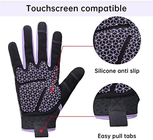 HANDLANDY Women Safety Work Gloves Utility Touch Screen Work...