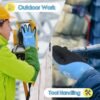 HANDLANDY Waterproof Work Gloves for Cold Weather, Insulated...