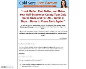 1742414539_sorefree-x400-thumb.jpg Cold Sore Free Forever - How to Cure Cold Sore Easily, Naturally and Forever!