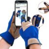 Vgo... 1-Pair Gardening Gloves Men, Safety Work Gloves, Punc...