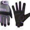 HANDLANDY Women Safety Work Gloves Utility Touch Screen Work...