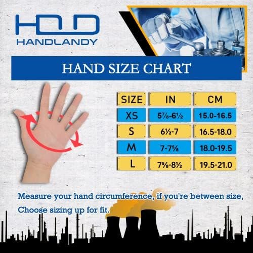 HANDLANDY Women Safety Work Gloves Utility Touch Screen Work...