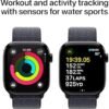 Apple Watch Series 10 [GPS 42mm case] Smartwatch with Jet Bl...