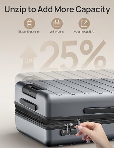Hardside Expandable Luggage, carry on Luggage Airline Approv...