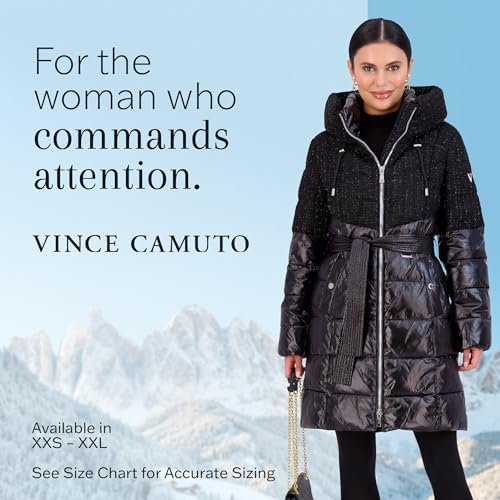 Vince Camuto Winter Coats Women, Long Puffer Coat, Womens Wi...