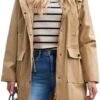 SaphiRose Women's Waterproof Rain Jacket Lightweight Raincoa...