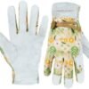 HANDLANDY Gardening Gloves for Women, Breathable Ladies Leat...