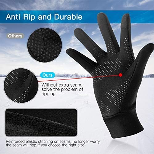 Unigear Lightweight Running Gloves, Touch Screen Anti-Slip W...