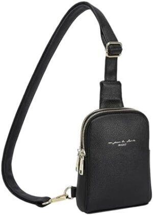 INICAT Travel Small Sling Bag Leather Crossbody Bags for Wom... INICAT Travel Small Sling Bag Leather Crossbody Bags for Wom...