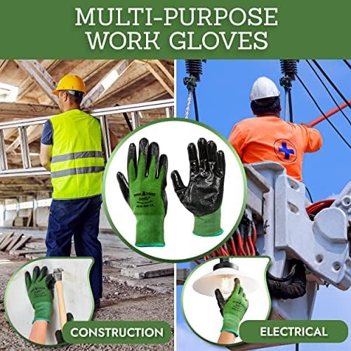 Pine Tree Tools Bamboo Garden Gloves for Women & Men - Multi...