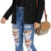 sexycherry Casual Jackets for Women Long Sleeve Lightweight ...