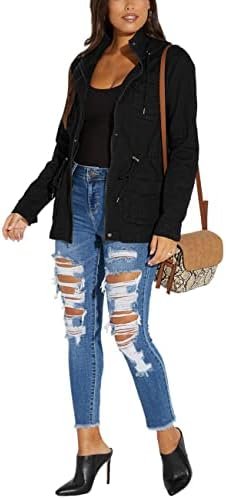 sexycherry Casual Jackets for Women Long Sleeve Lightweight ...