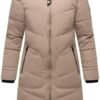 Women's Long Quilted Jacket for Winter | Puffy Winter Coat i...