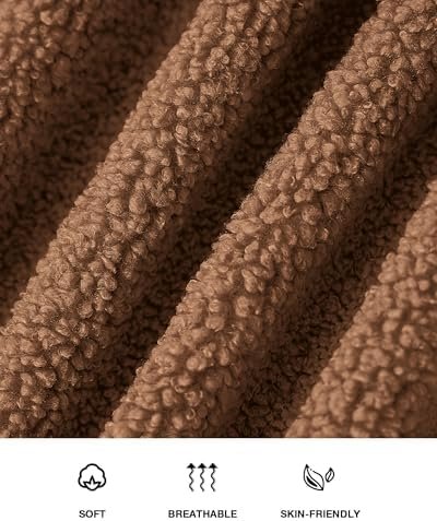 BTFBM Women 2025 Winter Faux Fur Coats Lapel Long Sleeve Fuz...