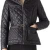 Bellivera Women Lightweight Coat Short Quilted Puffer Long S...