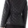 Bellivera Women Lightweight Coat Short Quilted Puffer Long S...