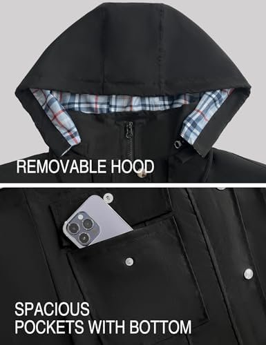 Bloggerlove Rain Jacket Women Lightweight Raincoats Outdoor ...