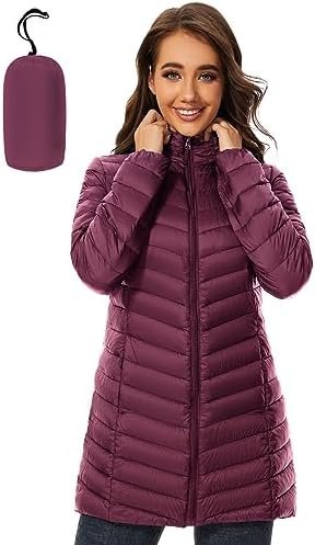 ANOTHER CHOICE Women Puffer Jacket Hooded Warm Lightweight P... ANOTHER CHOICE Women Puffer Jacket Hooded Warm Lightweight P...