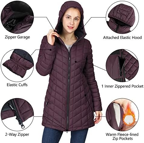 Outdoor Ventures Women's Maryan Hooded Ultra Lightweight War...