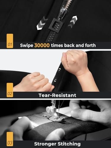 SaphiRose Women's Long Hooded Rain Jacket Outdoor Raincoat W...