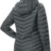 ANOTHER CHOICE Women Puffer Jacket Hooded Warm Lightweight P...