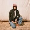 Huckberry Flint & Tinder Women's Flannel-Lined Waxed Trucker...