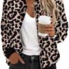 Zeagoo Women's Bomber Jacket Casual Coat Zip Up Outerwear Wi...