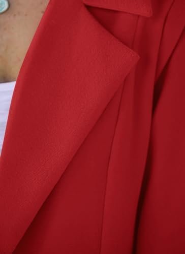 PRETTYGARDEN Women's 2025 Spring Fall Long Blazer Jackets Lo...