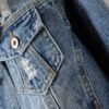 Kedera Womens Denim Jackets Distressed Ripped Long Sleeve Je...