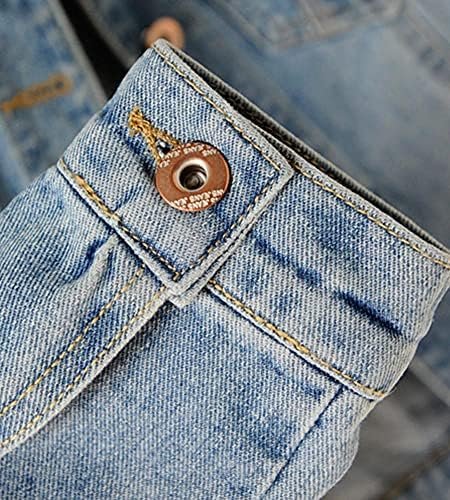 Kedera Womens Denim Jackets Distressed Ripped Long Sleeve Je...