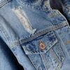 Kedera Womens Denim Jackets Distressed Ripped Long Sleeve Je...