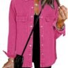 luvamia 2025 Spring Jean Jackets for Women Fashion Oversized...