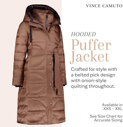 Long Puffer Coat Women, Long Coat Women Winter, Women's Coat...