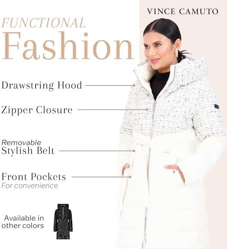 Vince Camuto Winter Coats Women, Long Puffer Coat, Womens Wi...